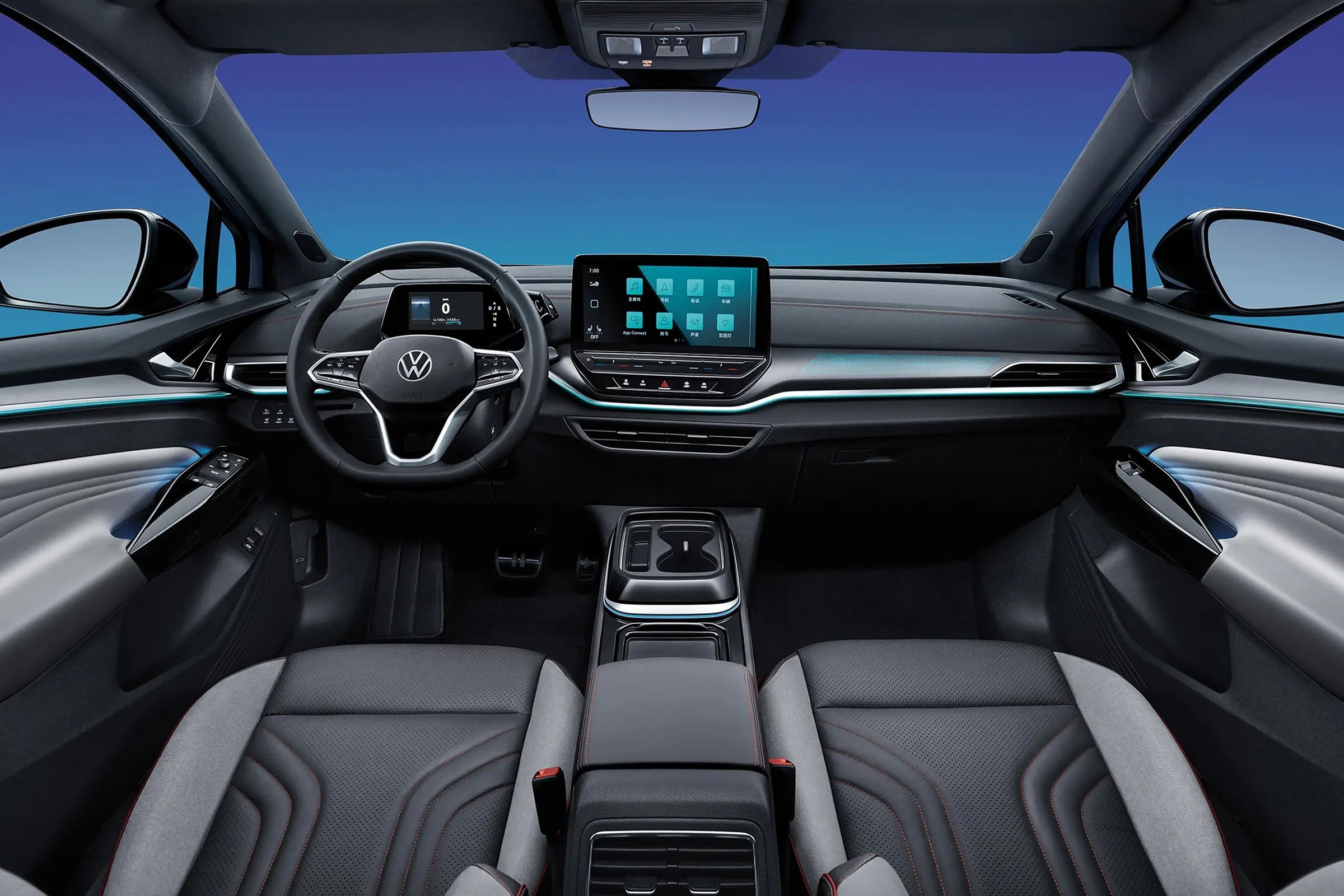 Pure Electric Volkswagen EV Car Suv VW ID4 Crozz PRO New Car New Energy Vehicles