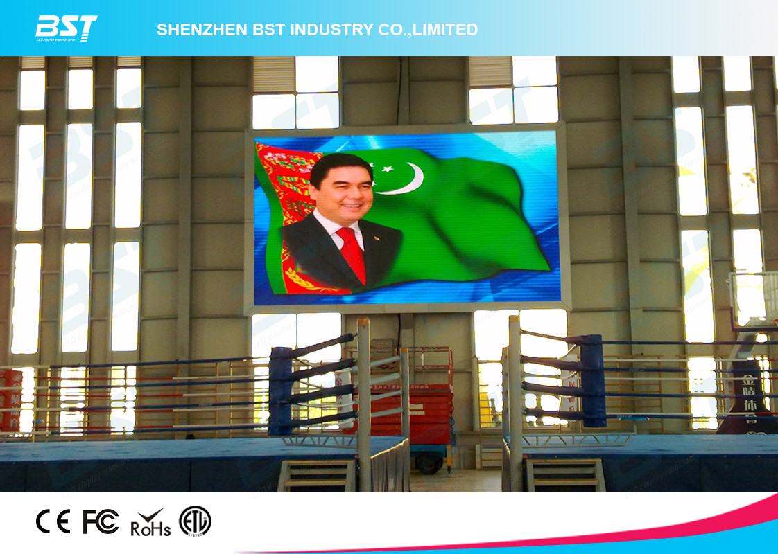 P4mm Indoor Indoor Advertising LED Display Full Color High Brightness Ultra Thin Design