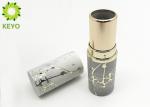 Round Fashion Empty Lipstick Tubes Cosmetic Packaging In 3g Capacity