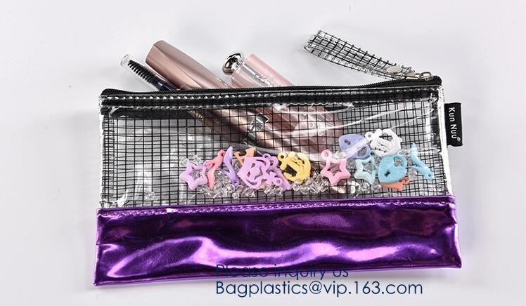 China Supplier EVA pouch customized Cosmetic Makeup Bag toiletry bag,Vinyl Waterproof makeup pouch Portable EVA Women Co