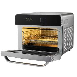 Quality Air Fryer LED Display Oil Free Cooking Stainless Steel Kitchen Baking Oven Roaster 23L For Household wholesale