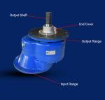 Flange Type Gear Reducer 323mm Output With Shaft And Oil Seal