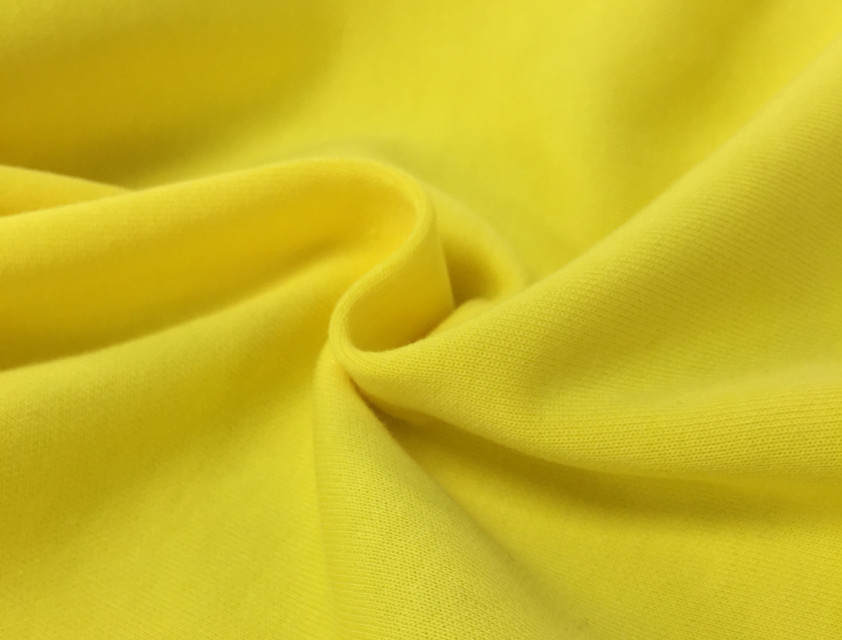 100% cotton superior smooth breathable durable for sport casual clothing healthy lycra knitted fabric