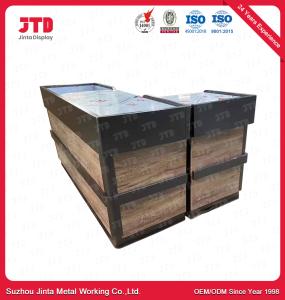 Quality Retail Store Checkout Counter With Conveyor Belt Shop Cash Counter wholesale