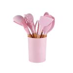 Nonstick Silicone Cooking Color Utensil Set Kitchen Tools Set