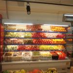 2M 1896W Supermarket Refrigeration Equipments For Fruit