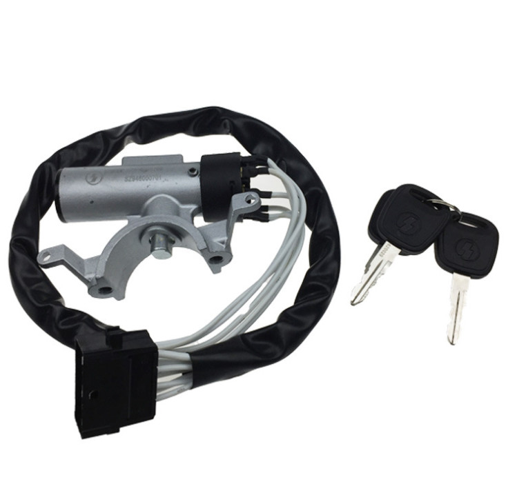 HOWO SHACMAN DONGFENG FAW DUMP TRUCK PARTS IGNITION LOCK F3000 USED TRUCK
