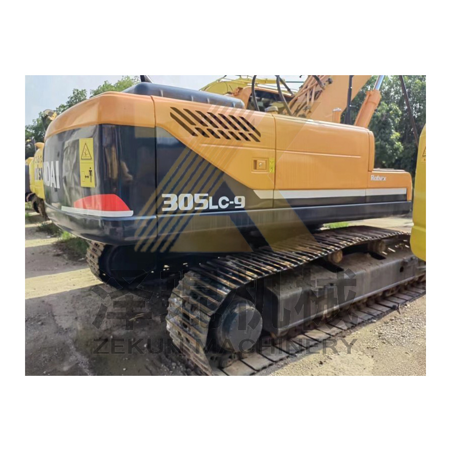 Hyundai 305LC-9T Excavator from Korea with Hydraulic Pump and Cylinder