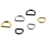 Silver Nickel Free Lead Free Metal D Ring