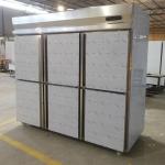 650W Commercial Stainless Steel Refrigerator Freezer For Kitchen