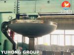 Oil Gas Tank Torispherical Dished Head Ends For Tanks Boilers Stainless Steel