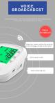 Digital Large Arm Cuff Equipment To Measure Blood Pressure Apparatus BP Monitor