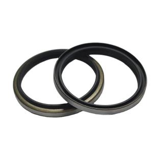 Quality Oil Resistant Dkb Hydraulic Cylinder Dust Wiper Piston Rod Main Seal in Black Colour wholesale