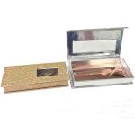 CMYK 4 colors print eyelash paper color box Factory hot selling tuck eyelash box