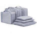 Suitcase Organiser Bags , Suitcase Packing Cells Dress Shirt Nylon Material