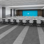Heavy Duty Commercial Carpet Squares 500x500mm Interlocking Carpet Tiles