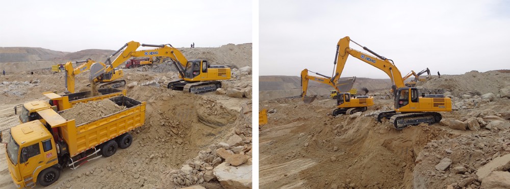 XCMG 33 Ton XE335C Heavy Duty Excavator / Hydraulic Excavator Heavy Equipment