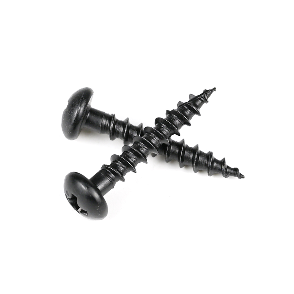 100% QC Tested 20mm Black Galvanized Chipboard Screws for Wooden Floors Torx Drive