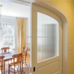 Customized Color Frosted Glass Door Fluted Moru Tempered Glass for Interior Home