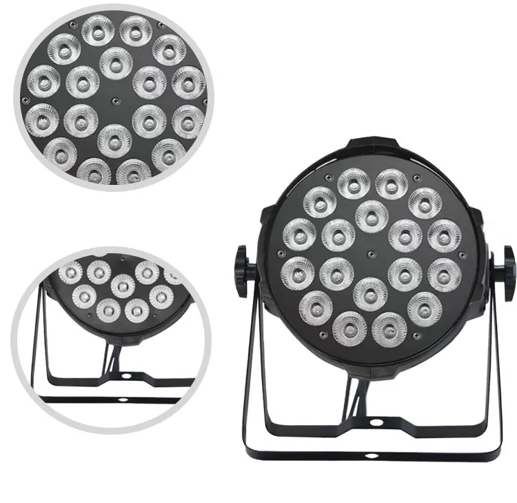 RGBW 4in1 Stage Light DMX512 Par LED Light 1810 For Wedding Stage Party Led Par