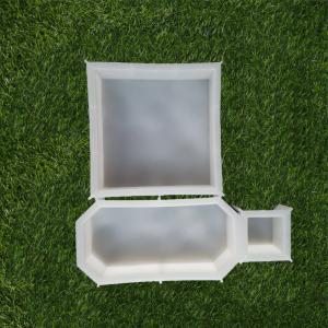 Quality Concrete Interlocking Plastic Paver Mould , 800-1000 Times Paver Stone Molds wholesale
