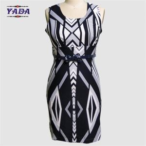 Quality Latest summer mature sexy fashion smart casual brand lady party fat dresses for women wholesale