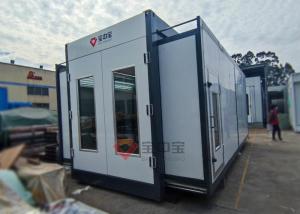 Quality Auto Portable Spray Booth Expansion Swing Side Wall Car Container Painting Room wholesale