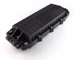 FTTB FTTx Network Fiber Optic Cable Closure 24 48 Cores 2 In 2 Out Ports