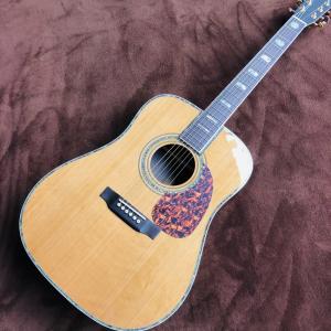 Quality Custom 41 Inch D Solid Spruce Wood Top Sandalwood Back Side Acoustic Electric Guitar 301 EQ wholesale