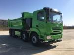 3500mm Overall Height Trash Dump Truck Corrosion Protection With Battery Frames