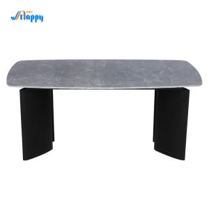 Quality DT-1008 Non Porous Rectangle Dining Room Table 1750mm Length And Easy Cleaning wholesale