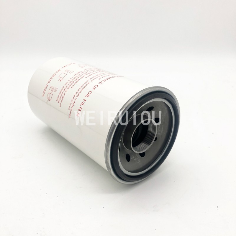 excavator Spin on Lube Oil Filter 65.05510-5032A