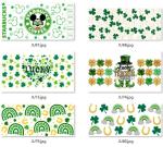 Removable Adhesive 0.1mm Decal UV DTF Tumbler Wraps Waterproof