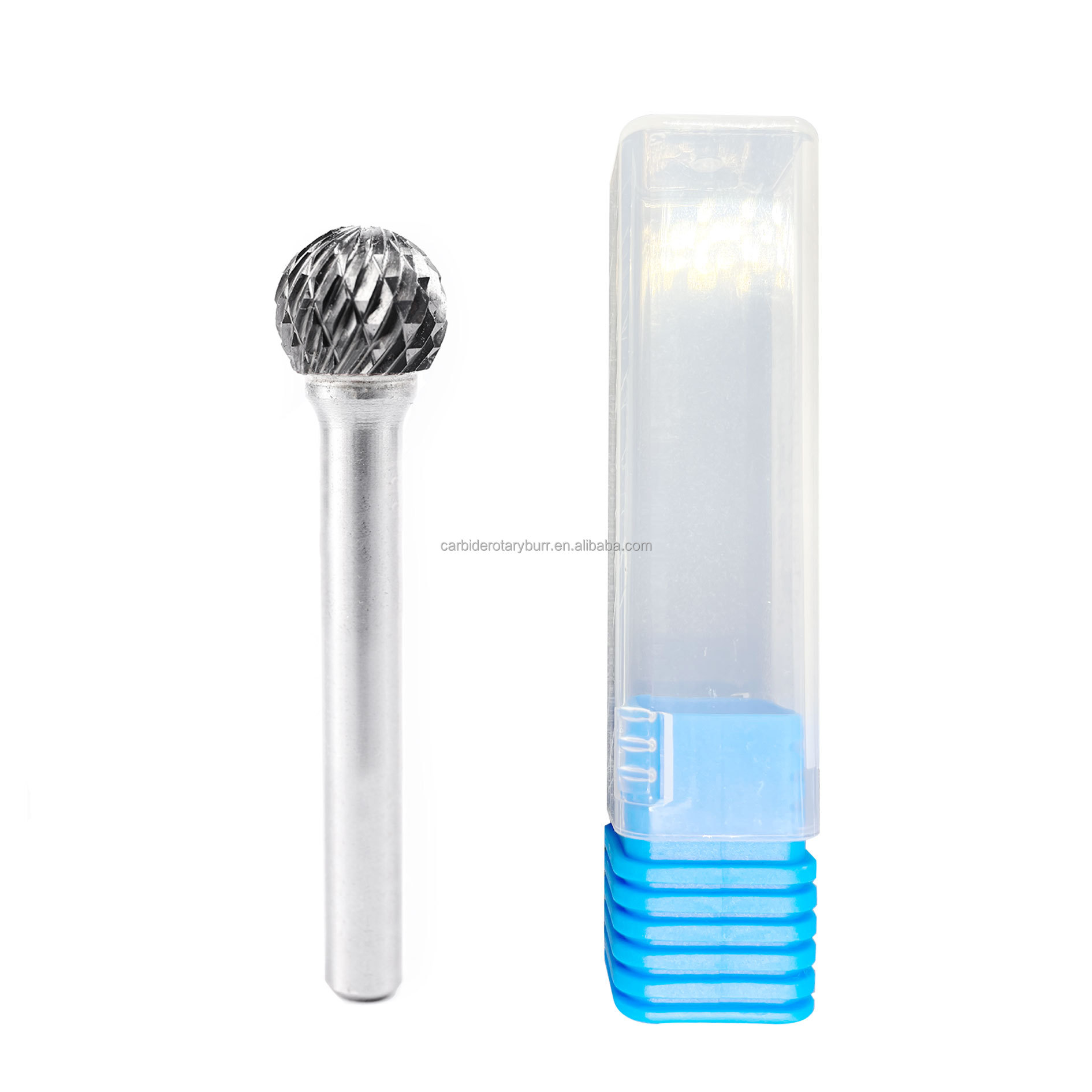 Tungsten Carbide Burr Double Cut 6mm Shank for Metal Grinding