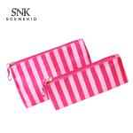 Travel PVC Clear Makeup Polyester Cosmetic Bag