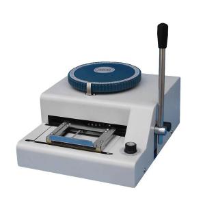Quality Russian PVC card bank card credit card embosser wholesale