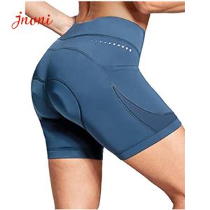 Quality 5&quot; Women'S Bike Shorts 4D Padded Pockets Bike Cycling Shorts Spin Gel UPF50+ wholesale