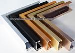 Brushed Effect Hanging Metal Photo Frame With Gold / Copper / Black
