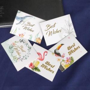 Quality Hot Stamping Personalised Printed Cards 250gsm Paper Greeting Card With Envelope wholesale