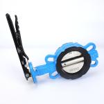 Model NO. D71X-16Q Ductile Iron Butterfly Valve for Industrial Lever Application