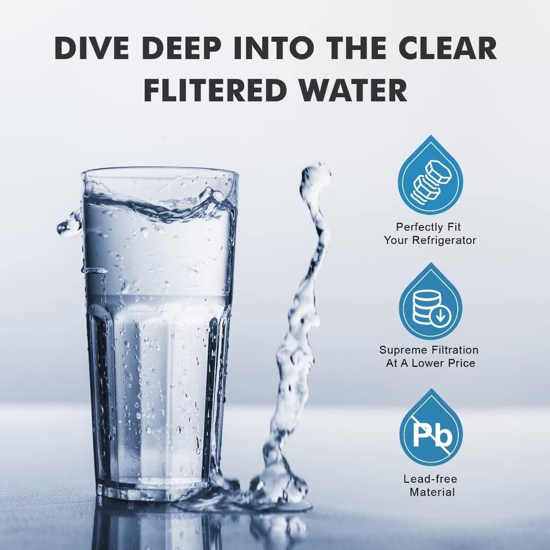 WDP-F19 Certified Refrigerator Waters Filter Replacement Cartridge with Private Mold