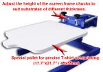 Cheap Price 1 Color Overprintable Simple Screen Printing Press