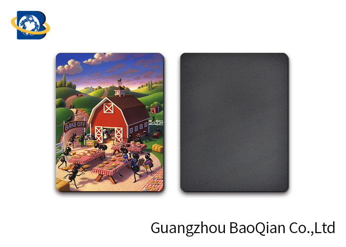 UV Offset Printing Lenticular Magnet PET Material 0.45mm Thickness ANTI - Scratch