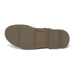 Customized Logo Rubber Outsole Mens Tan Leather Boots