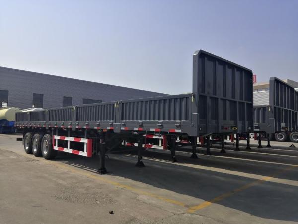Fuwa/BPW Axle Semi Truck Trailers with Fence Steel Stake and Semi Trailer
