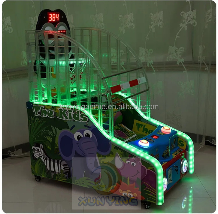 Adventureland Coin Operated Kiddie Ride Street Basketball Shooting Boxing Game 1 Player