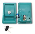 Excavator Parts Side Door Lock Cover Hydraulic Pump Door Lock Green Color