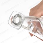 800ml 1000ml Glass Wine Bottle for Gin Vodka Rum Tequila Glass Collar and Body