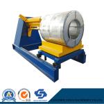 Full-Automatic Steel Coil 8 Ton Hydraulic Decoiler / Uncoiler with Coil Car