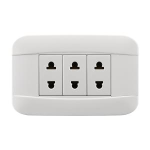 Quality Electrical Wall Power Socket , Flame Resistant Residential Power Plug Socket wholesale